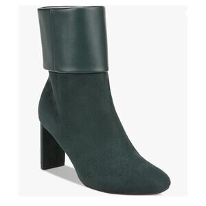 Alfani Women's Ajojo Fold-Over Cuffed Dress Booties - Pine